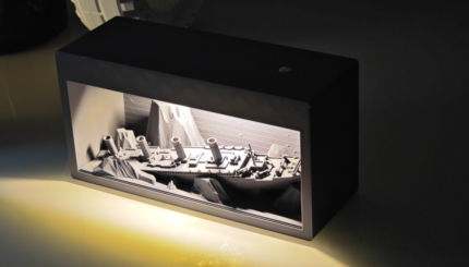 3D Φωτιστικό Διόραμα Τιτανικός