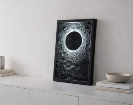 3D Φωτιζόμενο Κάδρο Σελήνη