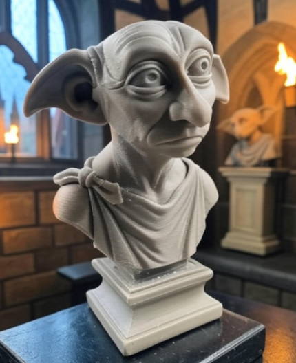 3D Printed Dobby Bust