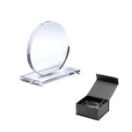 Κρυστάλλινη κορνίζα/βραβείο με κουτί