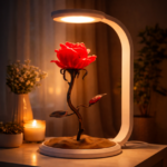 3d lamp rose