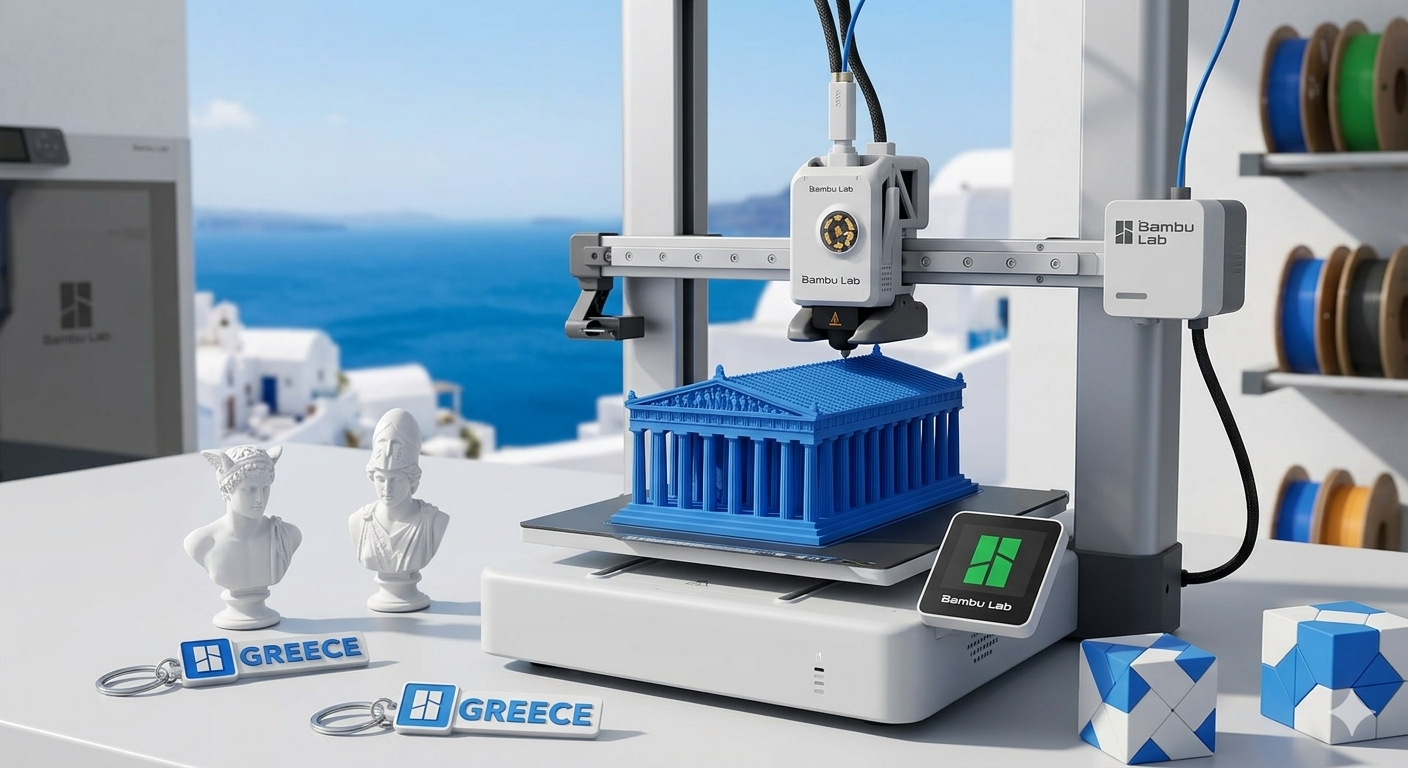 Το Μέλλον των Αναμνηστικών: Πώς το 3D Printing Μεταμορφώνει τα Τουριστικά Είδη