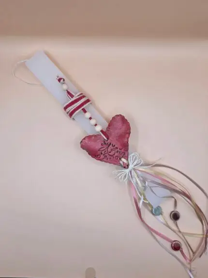 Πασχαλινή Λαμπάδα "Sculpted Heart