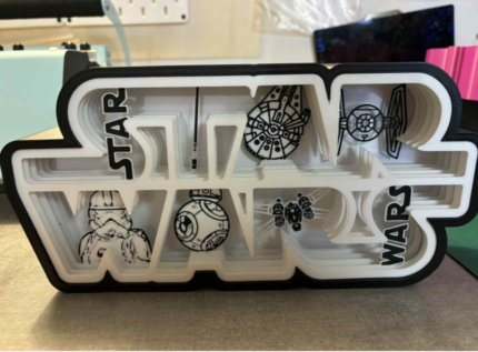 Star Wars Layered Art