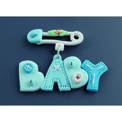 Χειροποίητο Διακοσμητικό "Baby Patchwork" με Παραμάνα