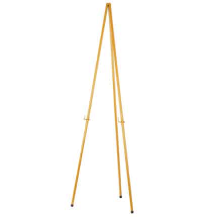 Πτυσσόμενο Μεταλλικό Καβαλέτο Προβολής – Gold Edition (E93)