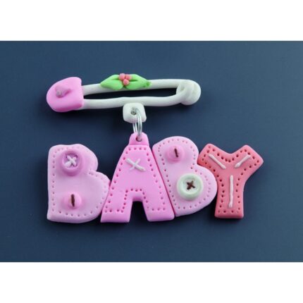 Χειροποίητο Διακοσμητικό "Baby Patchwork" με Παραμάνα