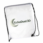 Custom Τσάντα Πλάτης με Κορδόνια (Λευκή) – Προσωποποιημένη Εκτύπωση