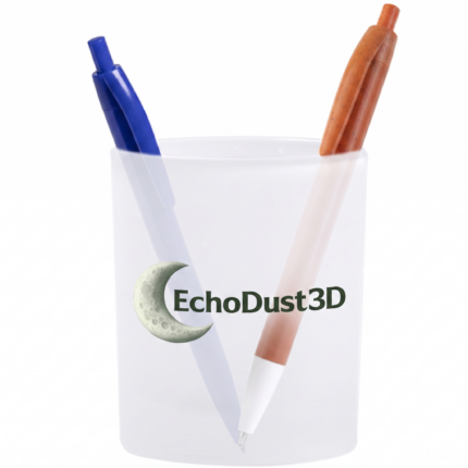 Custom Γυάλινη Frost Μολυβοθήκη (Sublimation) – Premium Προσωποποιημένο & Εταιρικό Δώρο