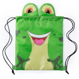 Custom Παιδικό Τσαντάκι Πλάτης "Βατραχάκι" – Προσωποποιημένο με Sublimation Εκτύπωση
