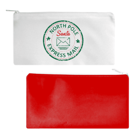 Custom Κασετίνα High Glossy (20x10cm) – Λευκό/Κόκκινο-Λευκό/Μπλε Προσωποποιημένο Δώρο