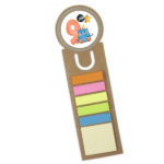 Custom Μεταλλικός Σελιδοδείκτης με Sticky Notes – Προσωποποιημένη Sublimation Εκτύπωση