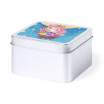 Custom Μεταλλικό Κουτί Αποθήκευσης (Sublimation) – Σχολικό Ενθύμιο & Προσωποποιημένη Μπομπονιέρα